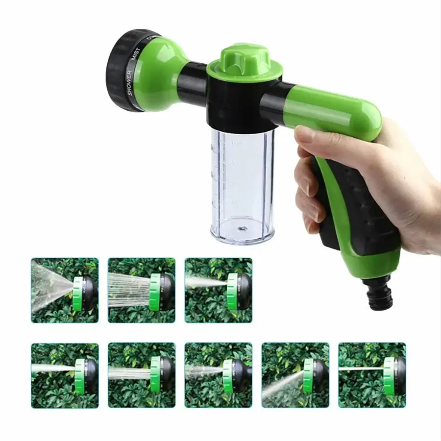 SnugPet™ High-Pressure Sprayer Nozzle Hose Dog Shower Gun - 3 Mode Adjustable Pet Wash Cleaning Bath Water Foam Soap Sprayer